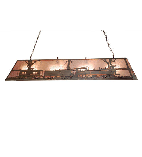 72"L Train Oblong Pendant