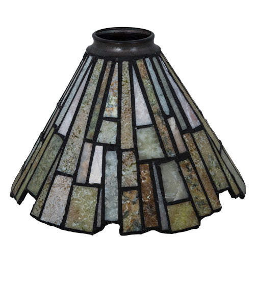 8" Wide Delta Jadestone Shade