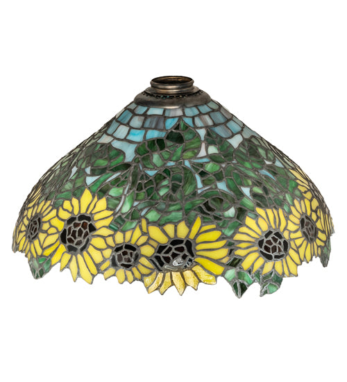 15" Wide Wild Sunflower Shade