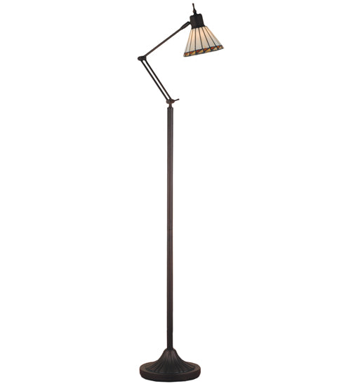 68"H Prairie Mission Adjustable Floor Lamp