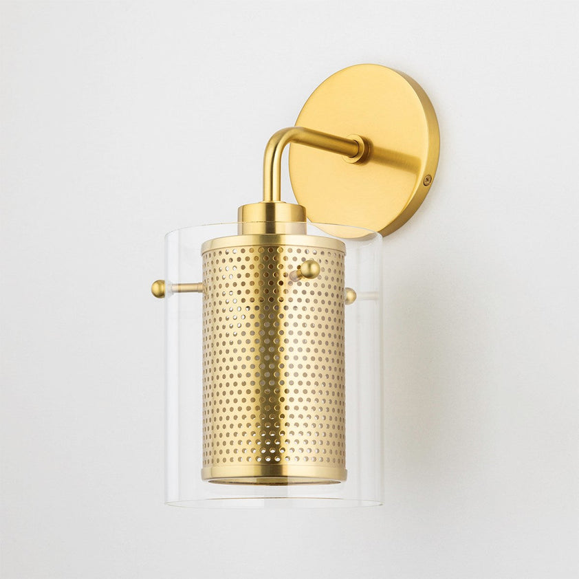 Elanor Wall Sconce - Aged Brass