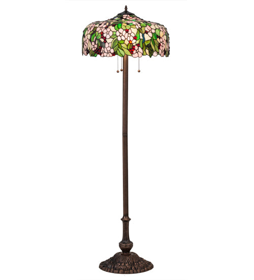 63"H Tiffany Cherry Blossom Floor Lamp