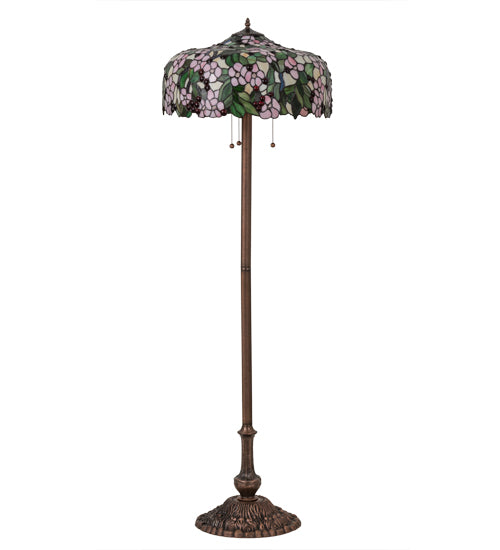 63"H Tiffany Cherry Blossom Floor Lamp