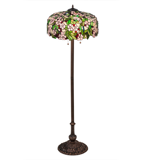 63"H Tiffany Cherry Blossom Floor Lamp