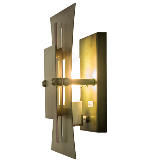 10"W Mission Tye Wall Sconce