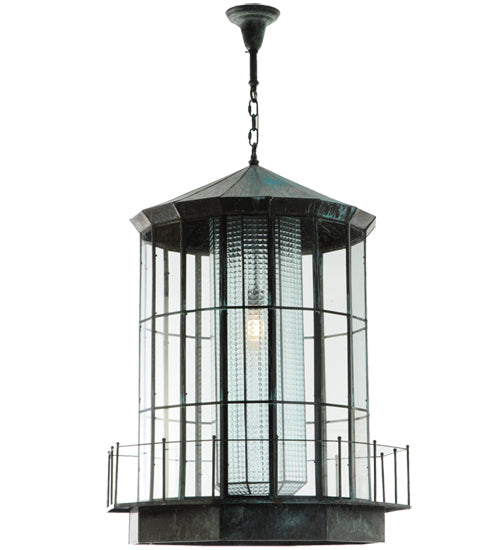 28.5"W Lighthouse Lantern Pendant