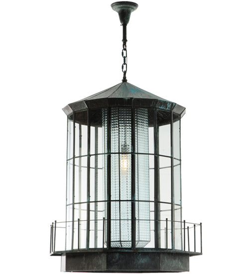 28.5"W Lighthouse Lantern Pendant