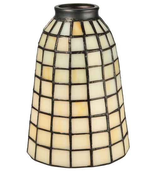 5"W Geometric Beige Shade