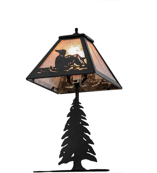 15" High Loon Accent Lamp