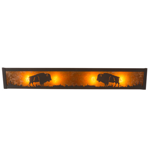 30"W Buffalo Vanity Light