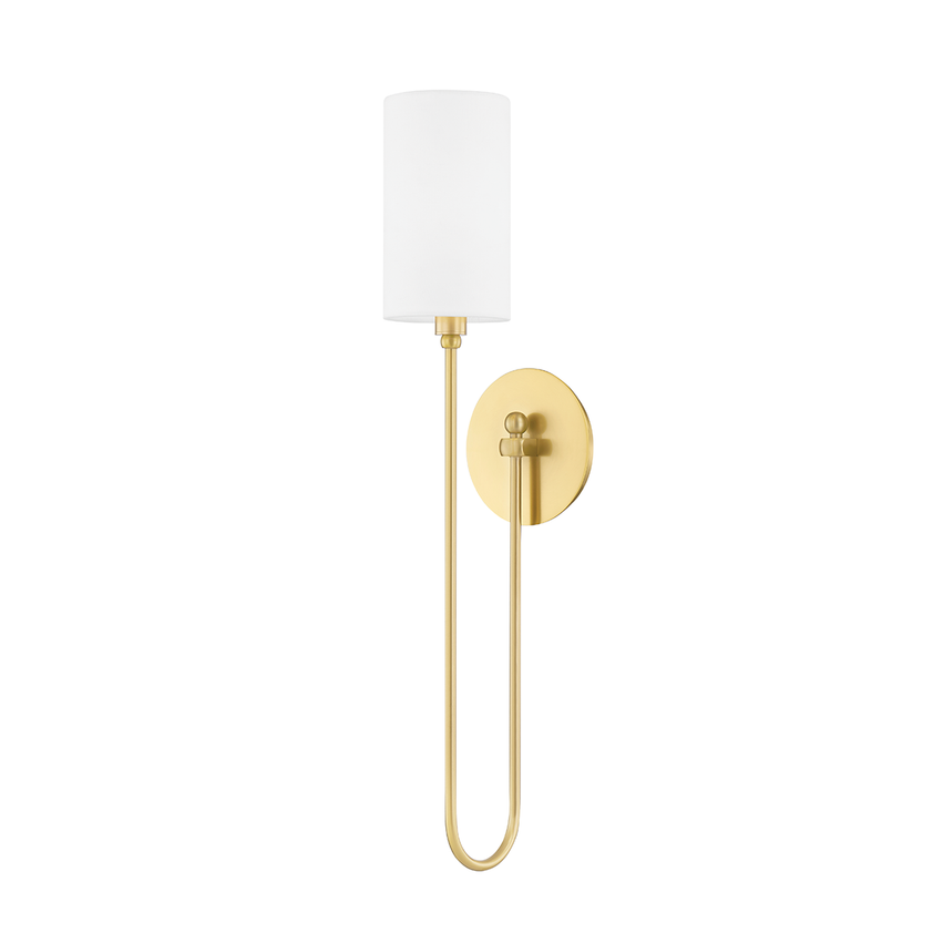 Harlem Wall Sconce - Aged Brass