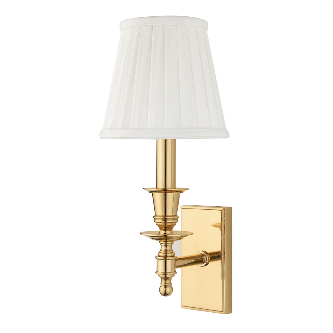 Ludlow Wall Sconce 5" - Polished Brass