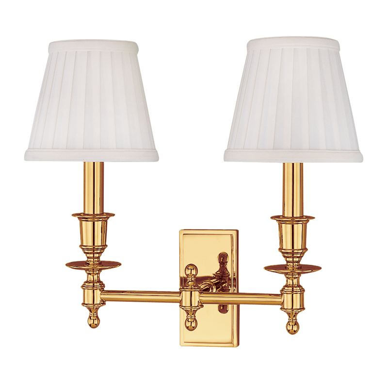 Ludlow Wall Sconce 14" - Polished Brass