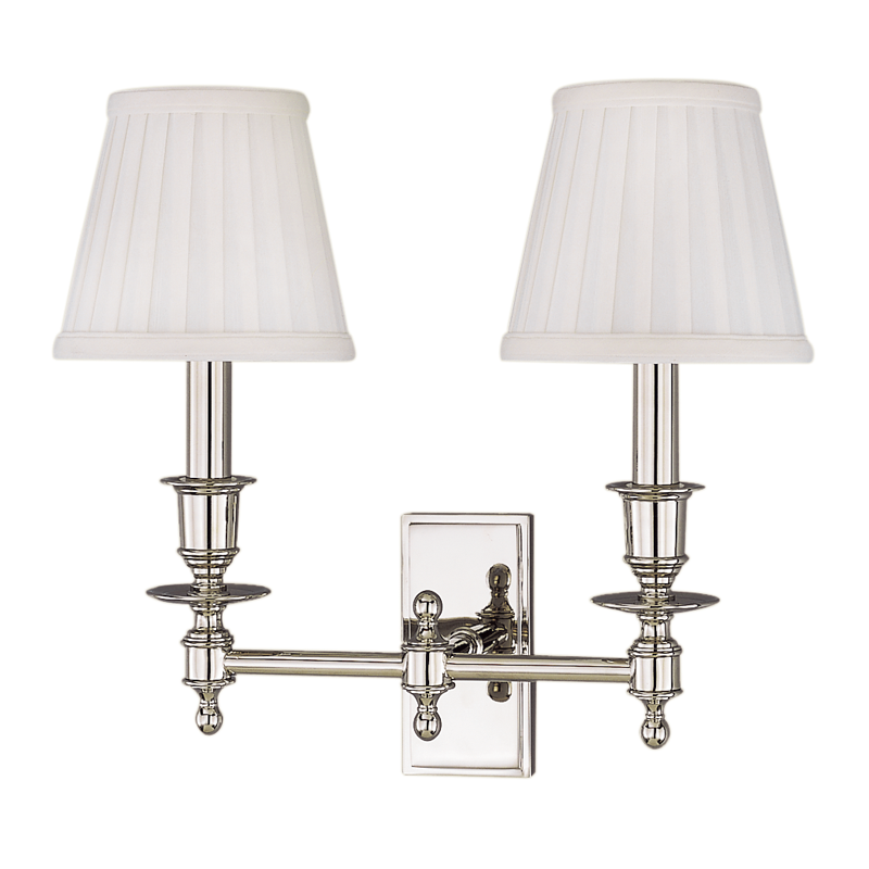 Ludlow Wall Sconce 14" - Polished Nickel