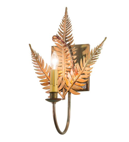 11.5"W Fern Wall Sconce