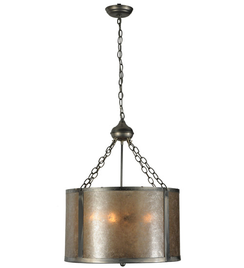 20"W Smythe Craftsman Inverted Pendant