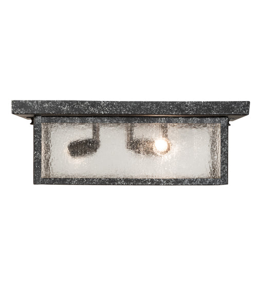 17" Square Mission Prime 3 Light Flushmount