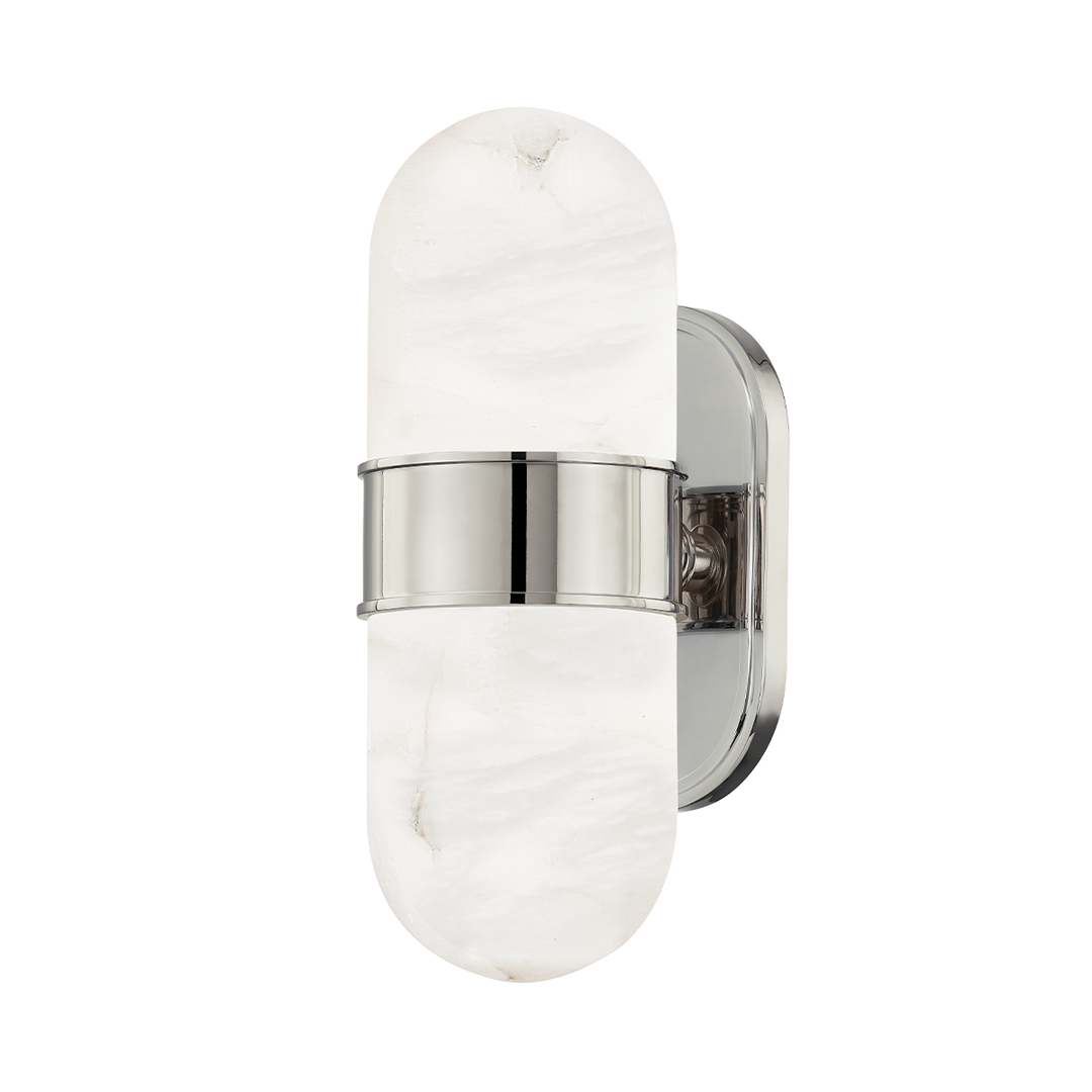 Beckler Wall Sconce - Polished Nickel