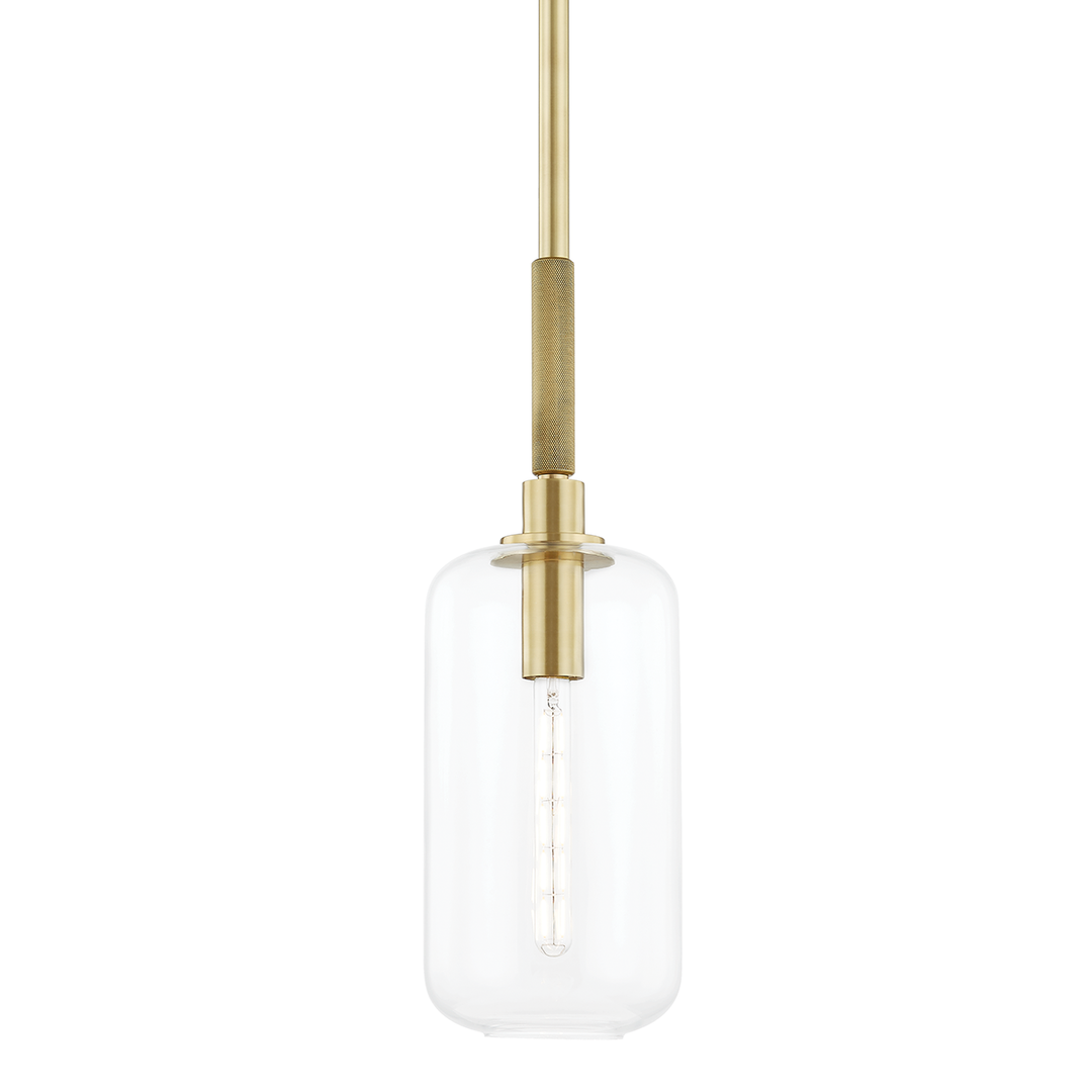 Lenox Hill Pendant 25" - Aged Brass