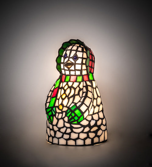 8.5"H Snow Woman Accent Lamp