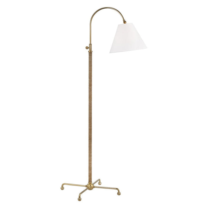 Curves No.1 Floor Lamp - Aged Brass