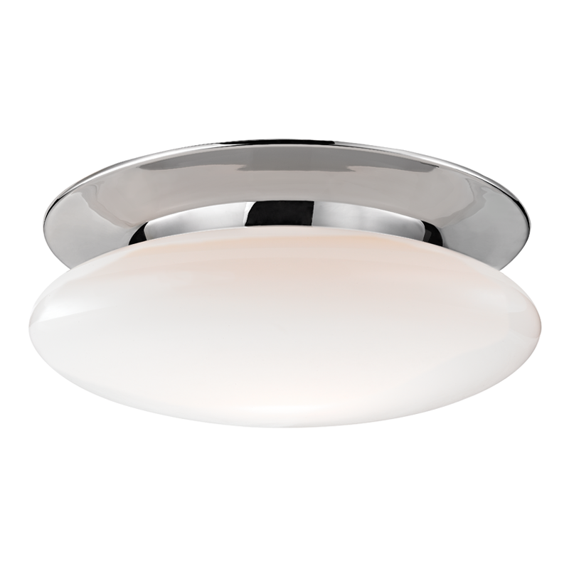 Irvington Flush Mount 6" - Polished Chrome