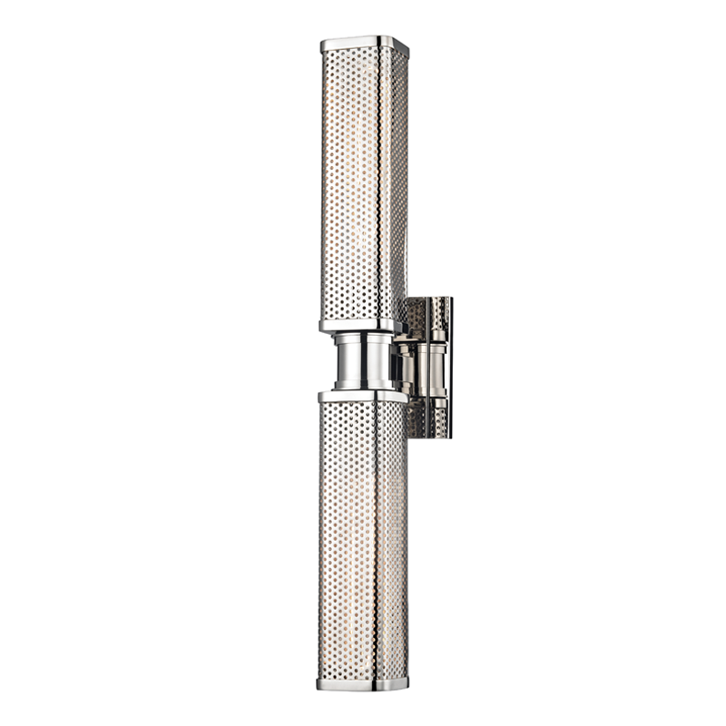 Gibbs Wall Sconce 22" - Polished Nickel