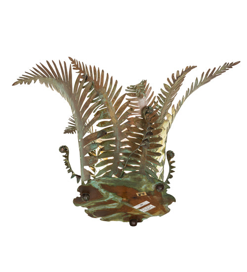 18" High Fern Outdoor Table Lamp