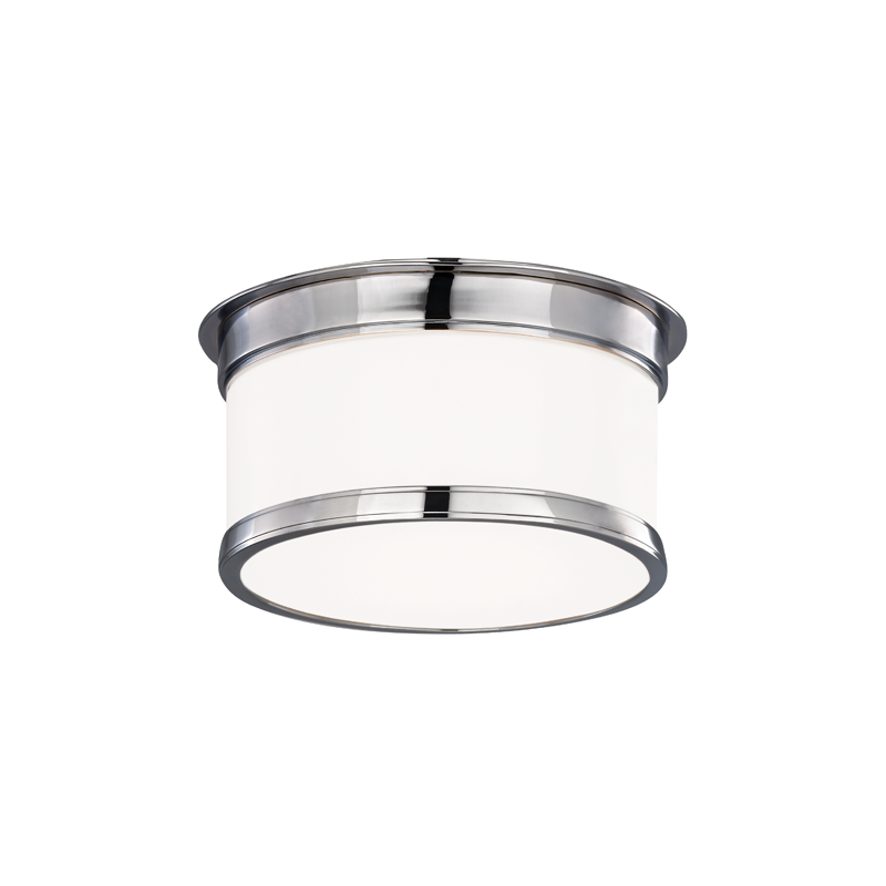 Geneva Flush Mount 9" - Polished Chrome