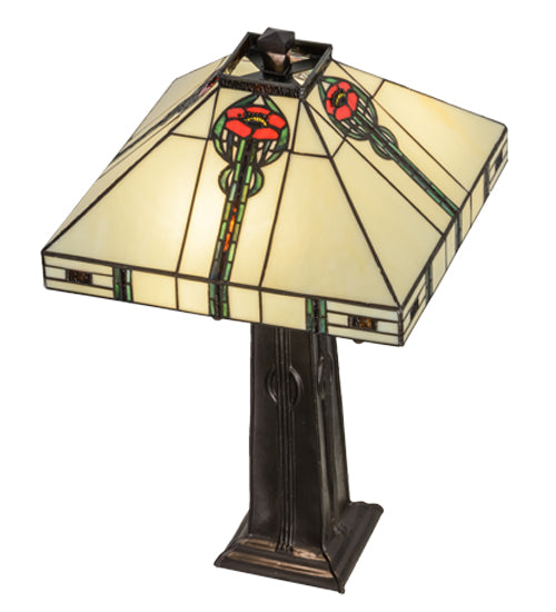 23.5"H Parker Poppy Table Lamp