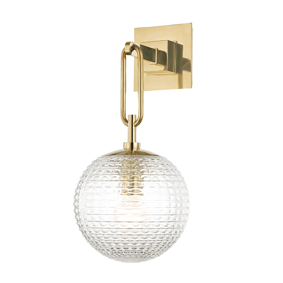 Jewett Wall Sconce - Aged Brass