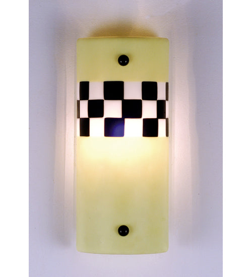 5"W Metro Fusion Yellow Taxi Wall Sconce