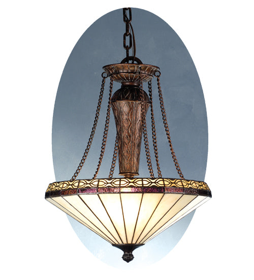 18"W Crestwood Inverted Pendant