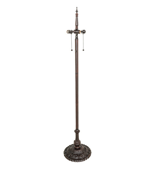 62" High Fishscale Floor Lamp