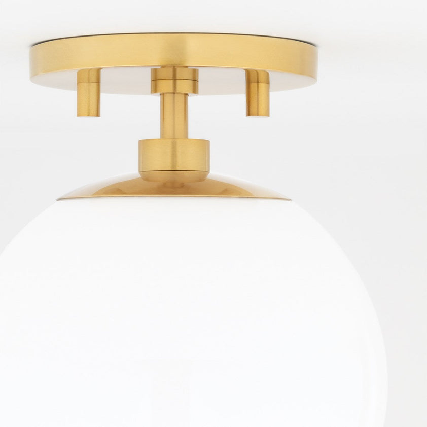 Stella Wall Sconce 11" - Aged Brass