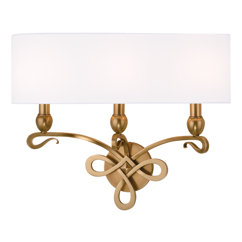 Pawling Wall Sconce 20" - Aged Brass