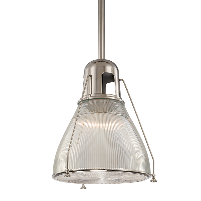 Haverhill Pendant 15" - Polished Nickel