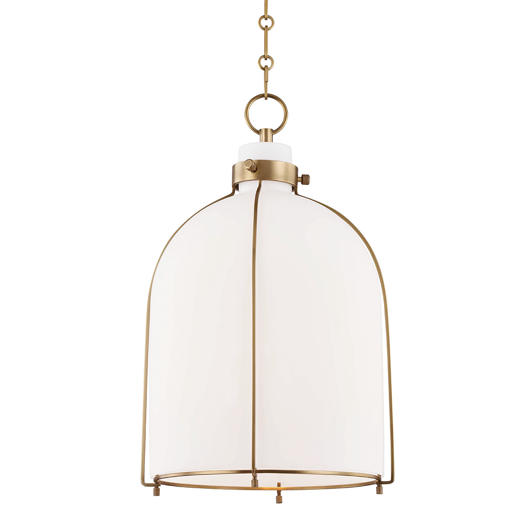 Eldridge Pendant 20" - Aged Brass