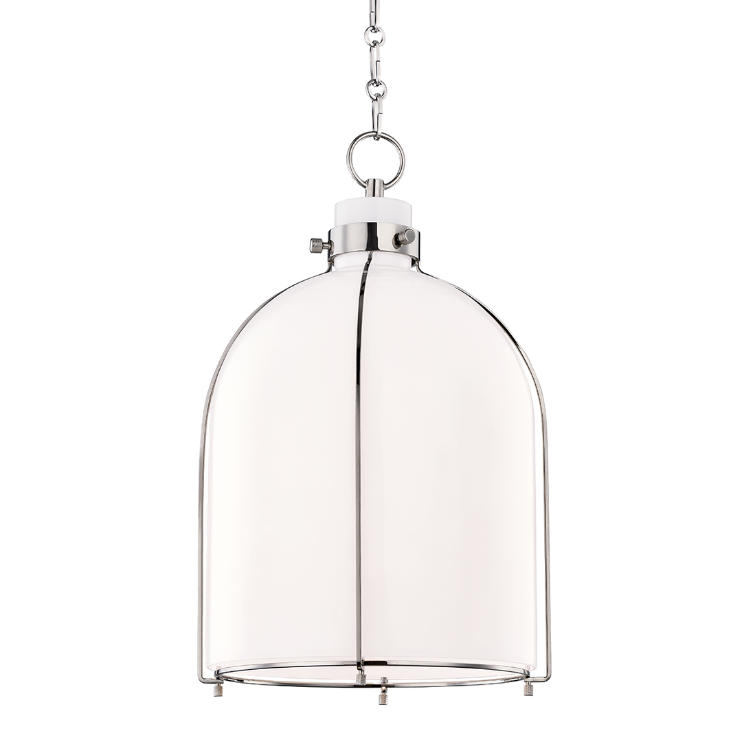 Eldridge Pendant 20" - Polished Nickel