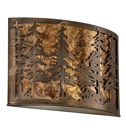 18"W Tall Pines Wall Sconce