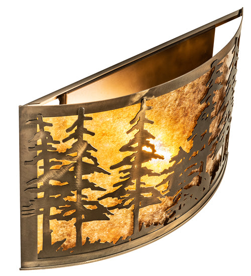 18"W Tall Pines Wall Sconce