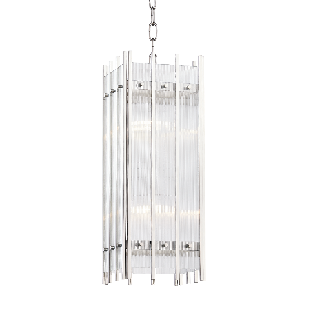 Wooster Pendant 20" - Polished Nickel