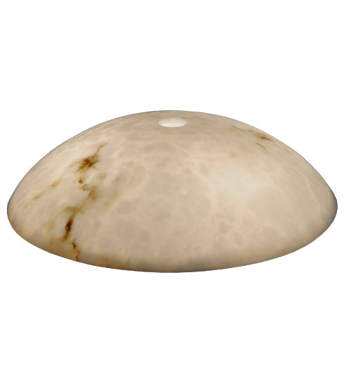 20" Wide Corinth White Marble Shade