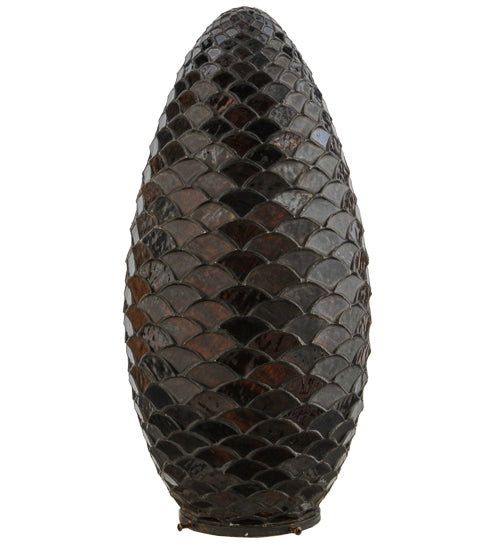 9.5"W Tiffany Pinecone Shade