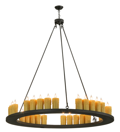 60" Wide Deina 30 Lt Chandelier