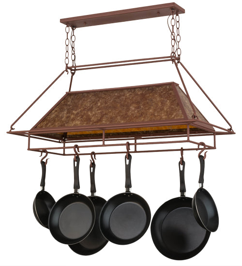 39" Long Mission Prime Pot Rack