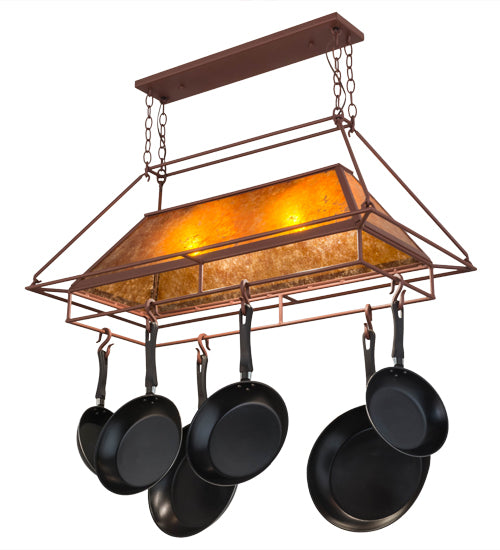 39" Long Mission Prime Pot Rack