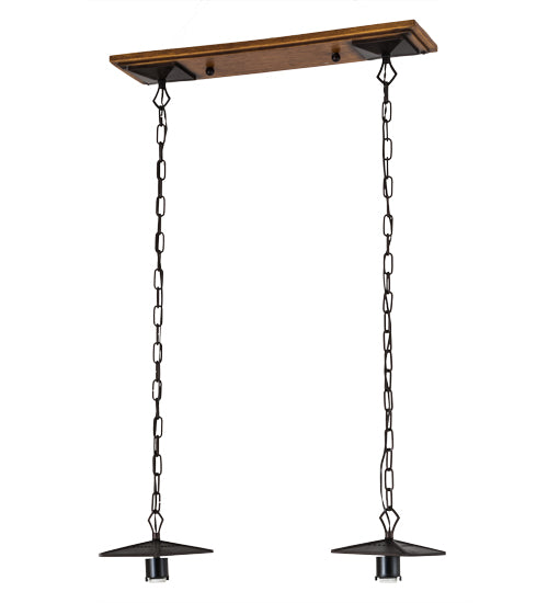 28"L 2 Lt Island Pendant Hardware