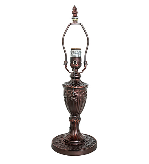 17" High Renaissance Rose Table Lamp