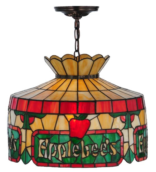 16" Wide Applebee'S Personalized Pendant